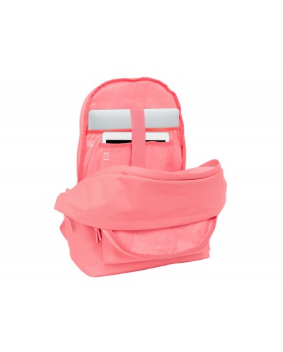 Mochila safta doble para portatil 156usb fc barcelona girl 180x310x440 mm