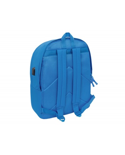 Mochila safta doble para portatil 156usb fc barcelona girl 180x310x440 mm