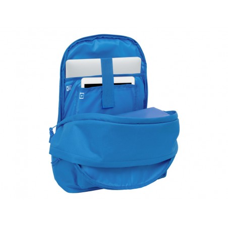 Mochila safta doble para portatil 156usb fc barcelona girl 180x310x440 mm