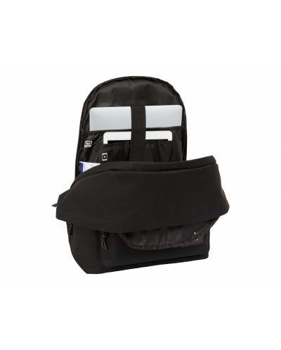 Mochila safta doble para portatil 156usb fc barcelona girl 180x310x440 mm