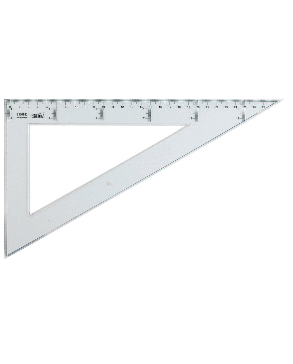 Cartabon transparente 30 cm