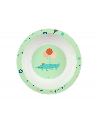 Set de platos cubiertos y vaso safta preescolar 260x260x90 mm