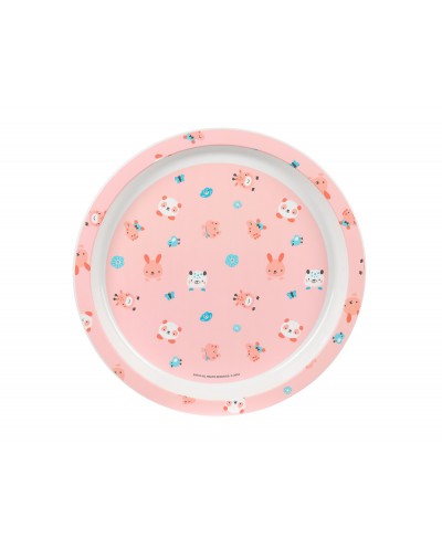Set de platos cubiertos y vaso safta preescolar 260x260x90 mm