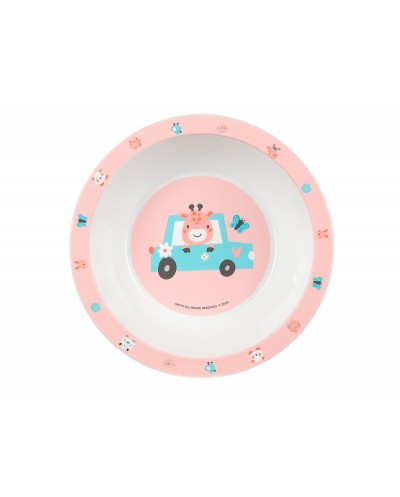Set de platos cubiertos y vaso safta preescolar 260x260x90 mm