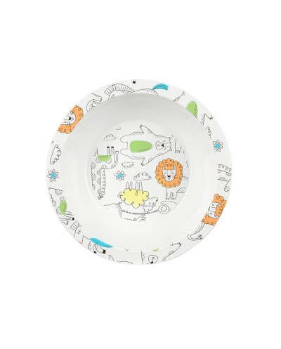 Set de platos cubiertos y vaso safta preescolar 260x260x90 mm