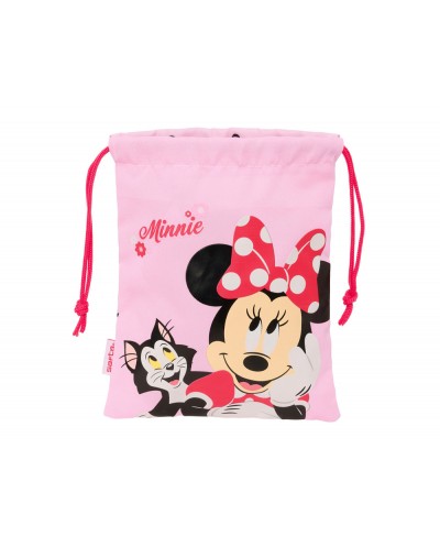 Saquito merienda safta minnie mouse nalve 250x200 mm