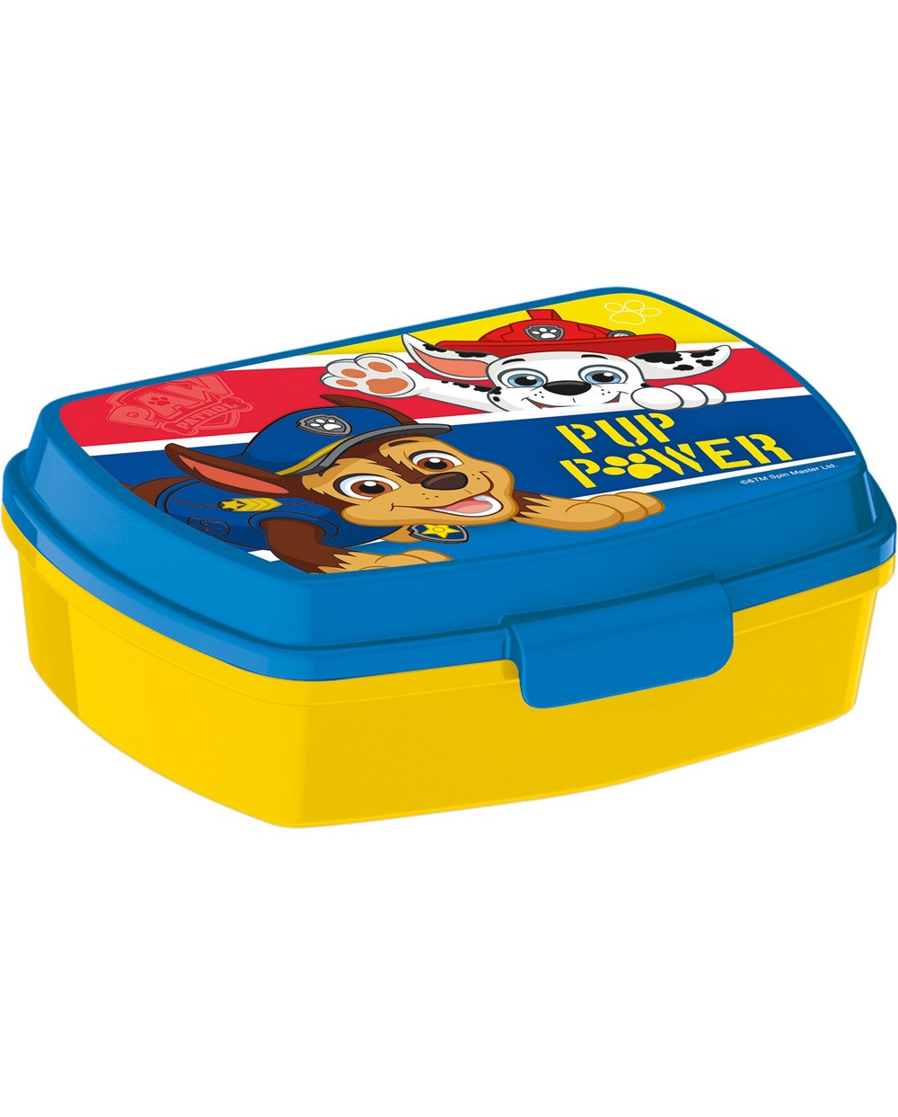 Sandwichera safta paw patrol pups rule 56x170x133 mm