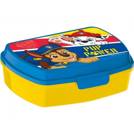 Sandwichera safta paw patrol pups rule 56x170x133 mm