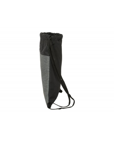 Saco plano safta reciclado blackfit8 old school 400x350x10 mm