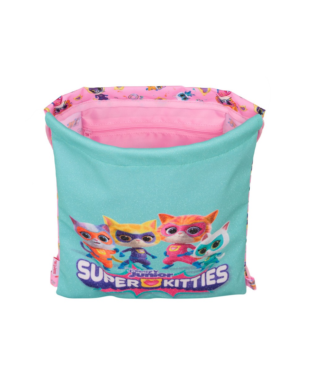 Saco plano safta junior superkitties 340x260x10 mm