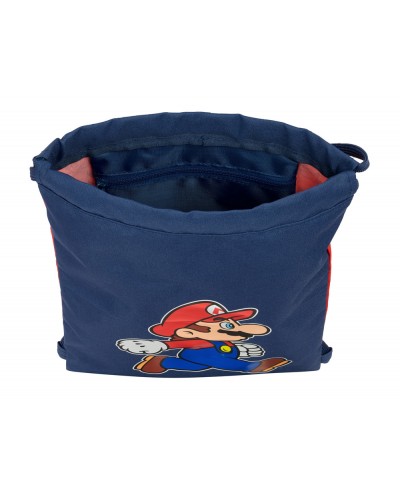 Saco plano safta junior super mario trick 340x260x10 mm