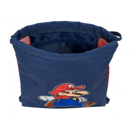 Saco plano safta junior super mario trick 340x260x10 mm