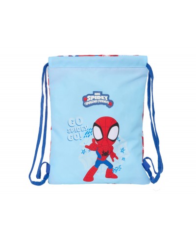 Saco plano safta junior spidey rescue 340x260x10 mm