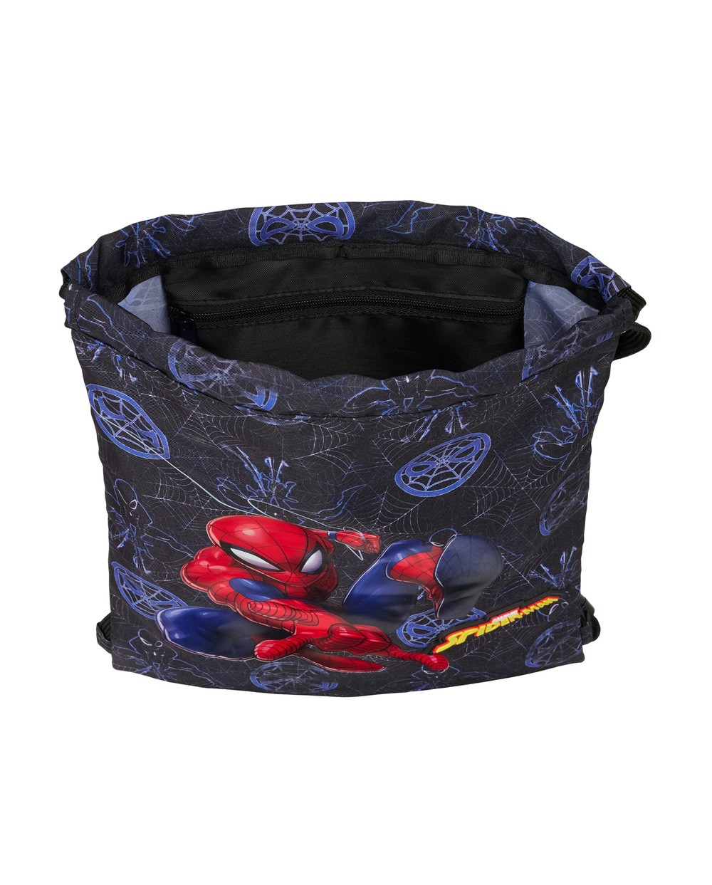 Saco plano safta junior spider man attack 340x260x10 mm