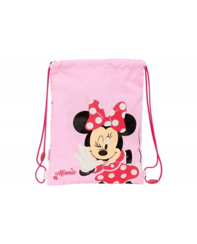 Saco plano safta junior minnie mouse nalve 340x260x10 mm