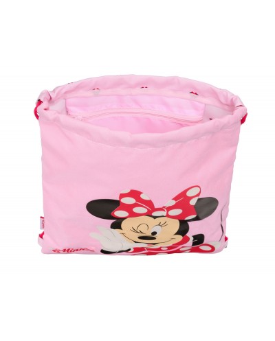 Saco plano safta junior minnie mouse nalve 340x260x10 mm