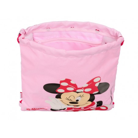 Saco plano safta junior minnie mouse nalve 340x260x10 mm