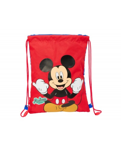 Saco plano safta junior mickey mouse good day 340x260x10 mm