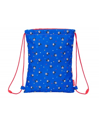 Saco plano safta junior mickey mouse good day 340x260x10 mm