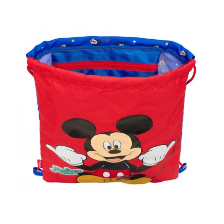 Saco plano safta junior mickey mouse good day 340x260x10 mm
