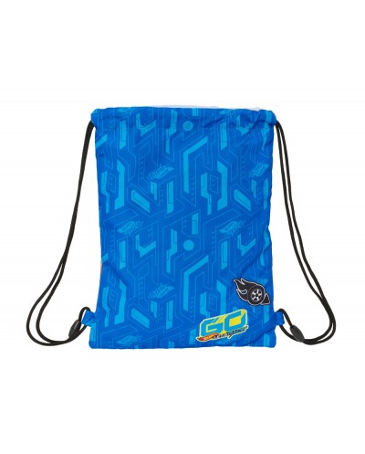 Saco plano safta junior hot wheels let s race 340x260x10 mm