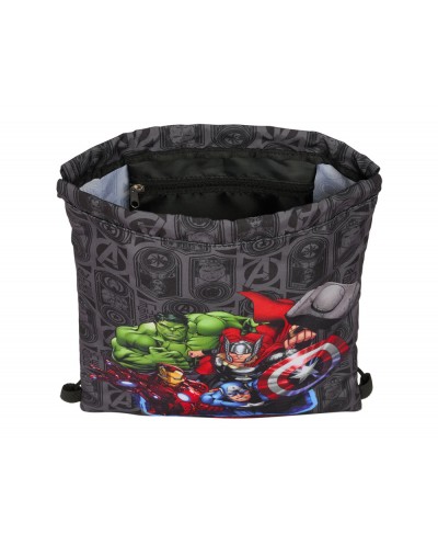 Saco plano safta junior avengers vendetta 340x260x10 mm