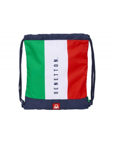 Saco plano safta benetton flag 400x350x10 mm