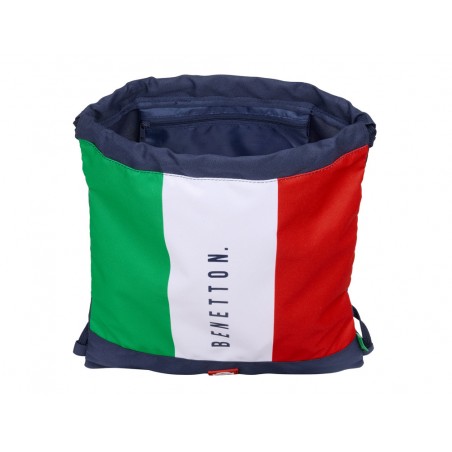 Saco plano safta benetton flag 400x350x10 mm