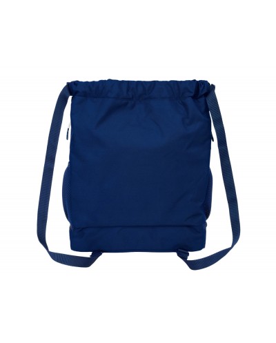Saco mochila safta fc barcelona navy blue 400x350x10 mm