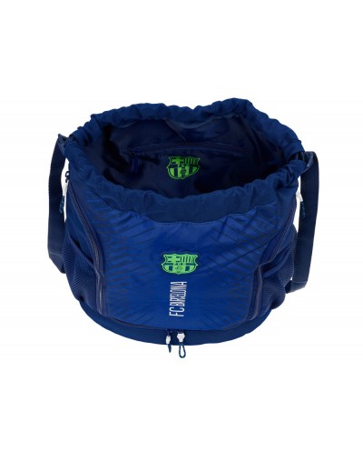 Saco mochila safta fc barcelona navy blue 400x350x10 mm