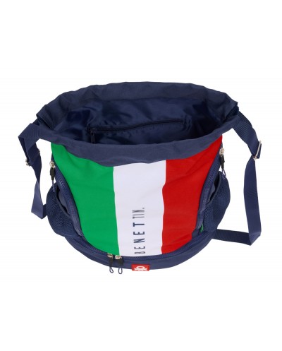 Saco mochila safta benetton flag 400x350x10 mm
