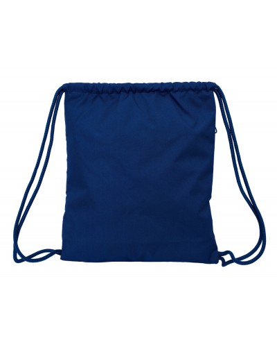 Saco deportivo safta fc barcelona navy blue 400x350x10 mm