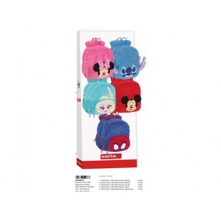 Relleno expositor safta 945 mochilas peluche guarderia 1580x650x280 mm
