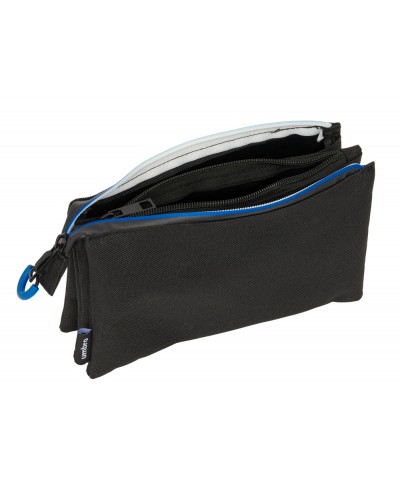 Bolso escolar portatodo safta triple umbro jet black 120x220x30 mm