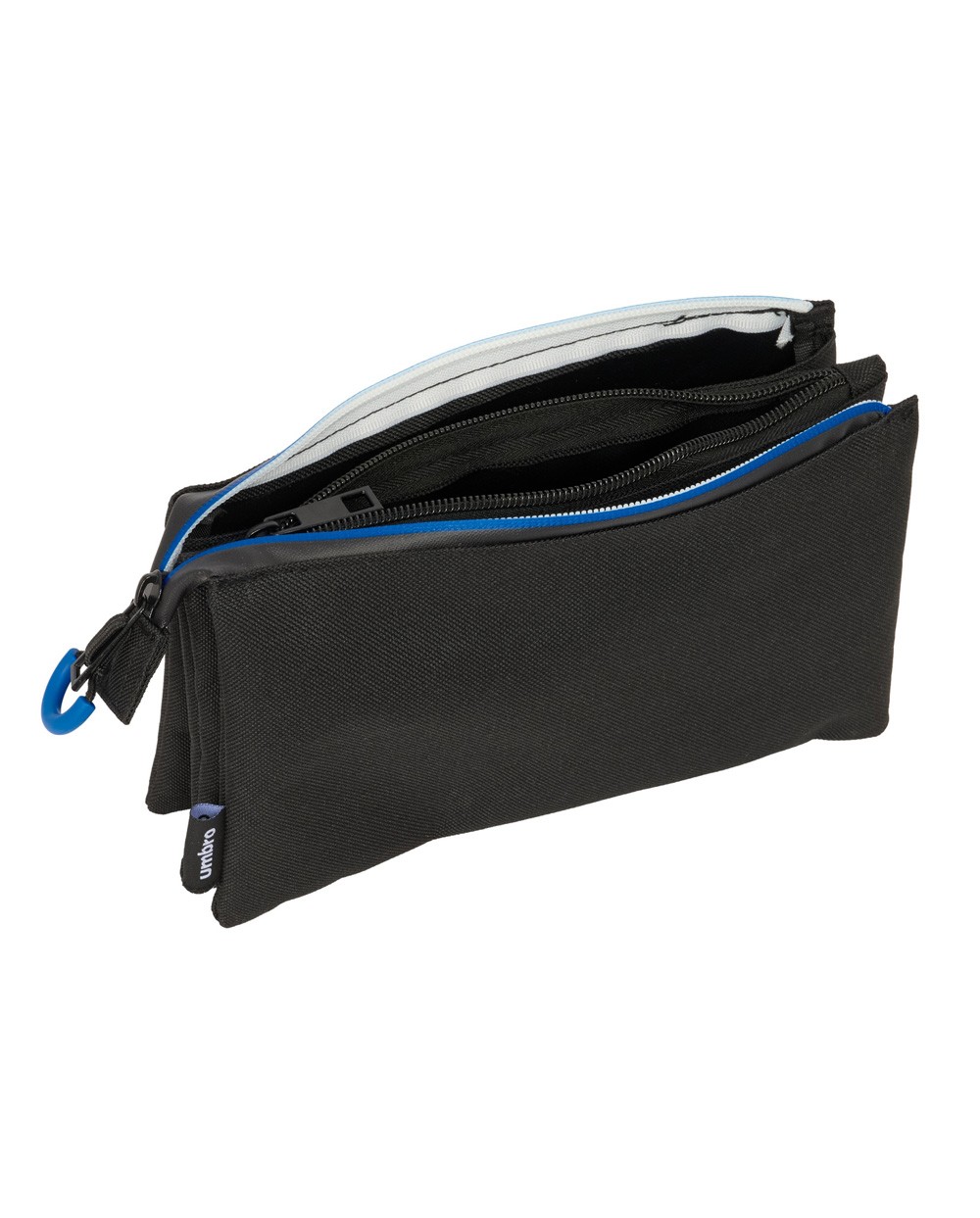 Bolso escolar portatodo safta triple umbro jet black 120x220x30 mm