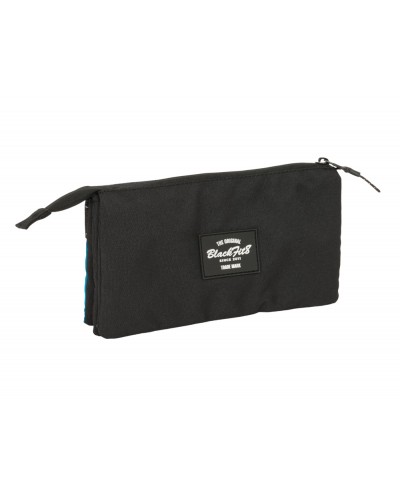 Bolso escolar portatodo safta triple reciclado blackfit8 california 120x220x30 mm