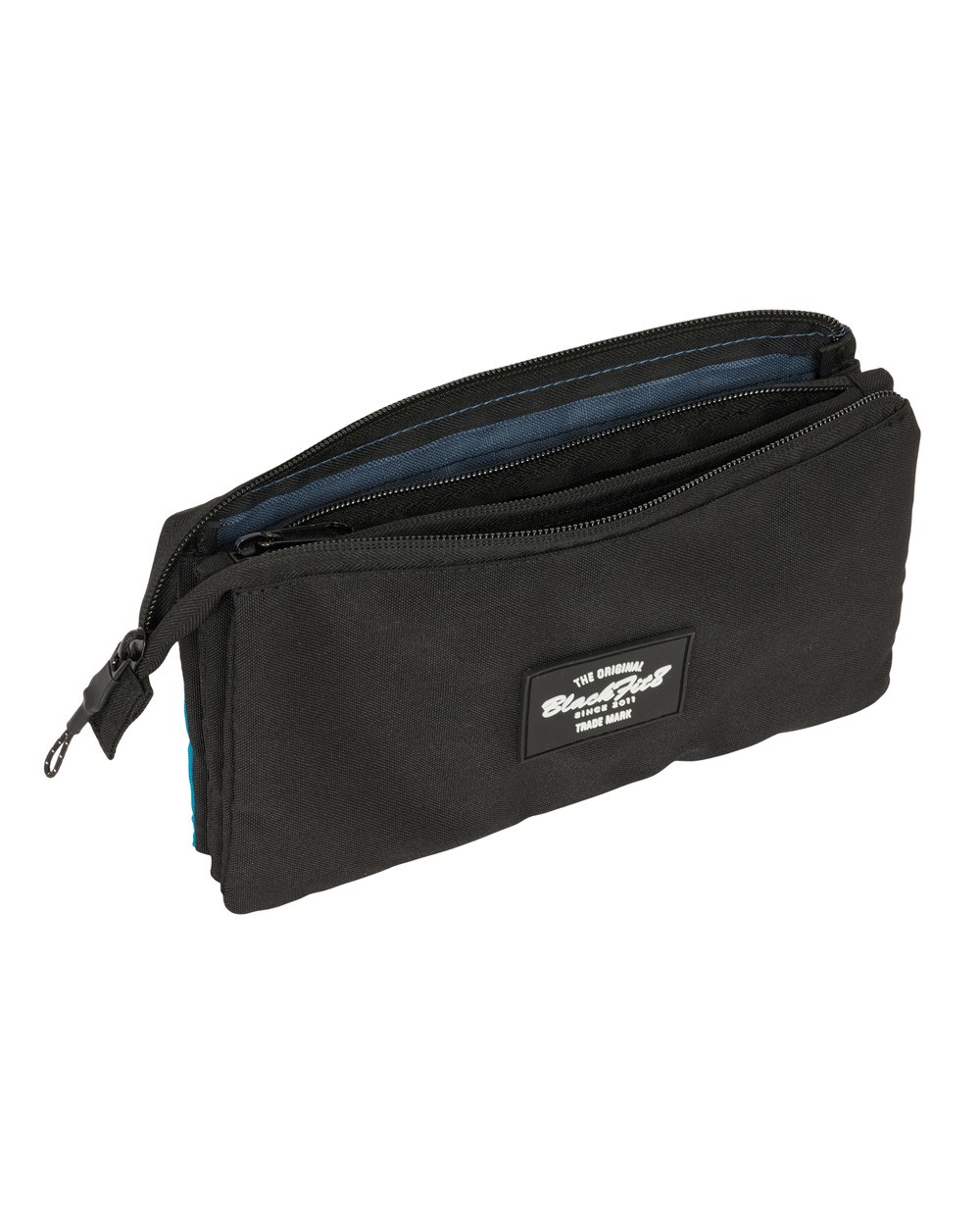 Bolso escolar portatodo safta triple reciclado blackfit8 california 120x220x30 mm