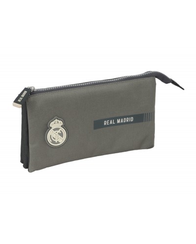 Bolso escolar portatodo safta triple real madrid 3 equipacion 24 25 120x220x30 mm