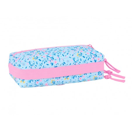 Bolso escolar portatodo safta triple con goma elastica 22cm vicky martin berrocal paraiso 85x220x60 mm