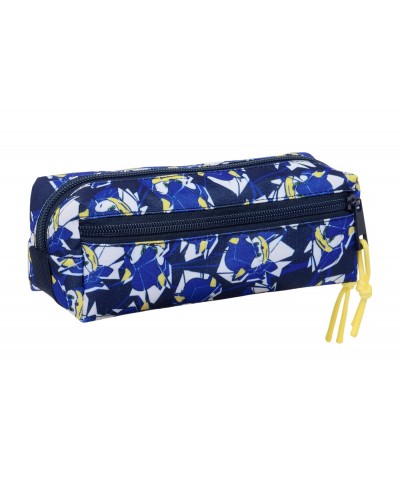 Bolso escolar portatodo safta triple con goma elastica 22cm sonic prime city 85x220x60 mm