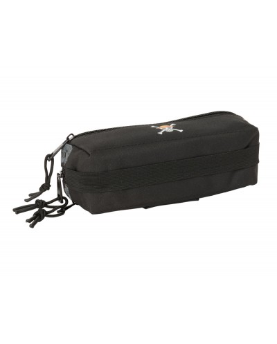 Bolso escolar portatodo safta triple con goma elastica 22cm one piece pirates 85x220x60 mm