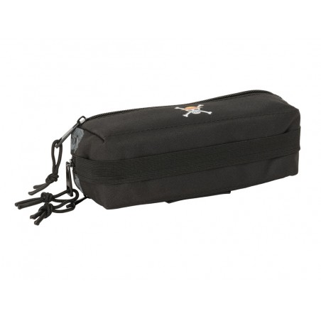 Bolso escolar portatodo safta triple con goma elastica 22cm one piece pirates 85x220x60 mm