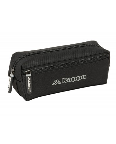 Bolso escolar portatodo safta triple con goma elastica 22cm kappa dark 85x220x60 mm