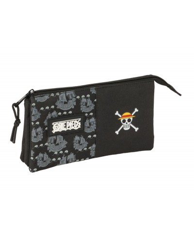 Bolso escolar portatodo safta triple one piece pirates 120x220x30 mm