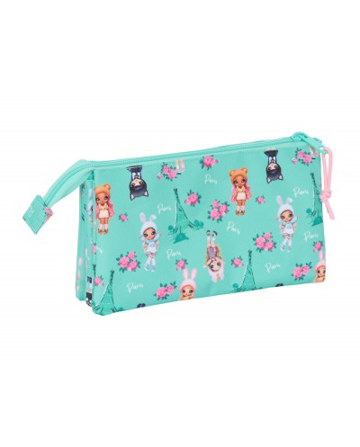 Bolso escolar portatodo safta triple na na na bunny 120x220x30 mm