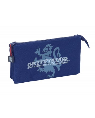 Bolso escolar portatodo safta triple harry potter captain 120x220x30 mm