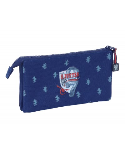 Bolso escolar portatodo safta triple harry potter captain 120x220x30 mm