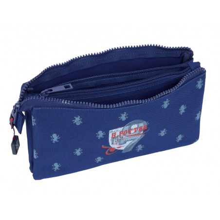 Bolso escolar portatodo safta triple harry potter captain 120x220x30 mm