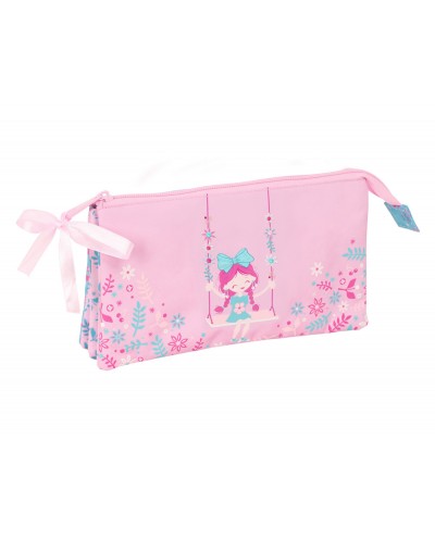 Bolso escolar portatodo safta triple glowlab kids swing 120x220x30 mm