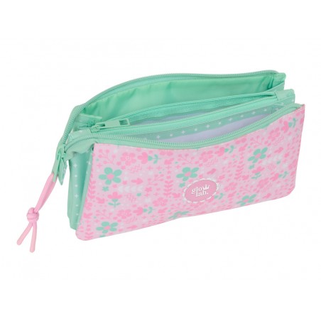 Bolso escolar portatodo safta triple glowlab amazing 120x220x30 mm